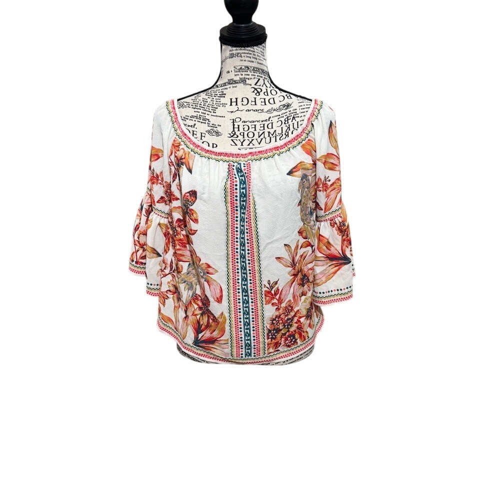 Jealous Tomato Multicolor Floral Blouse